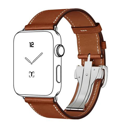 hermes leather iwatch strap